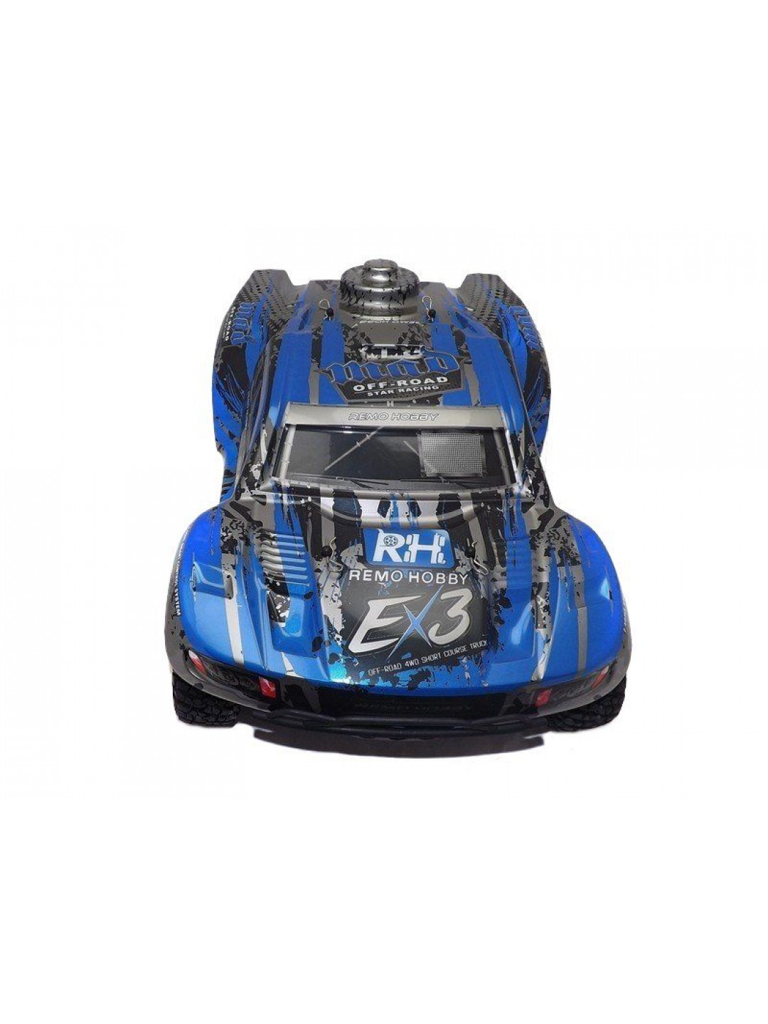 Радиоуправляемый шорт-корс Remo Hobby EX3 Brushless (синий) 4WD 2.4G 1/10 RTR