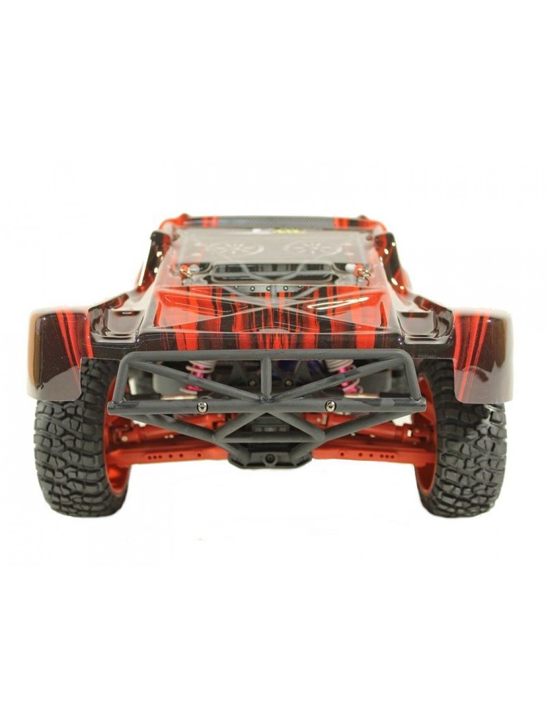 Радиоуправляемый шорт-корс Remo Hobby 9EMU Brushless (красный) 4WD 2.4G 1/8 RTR
