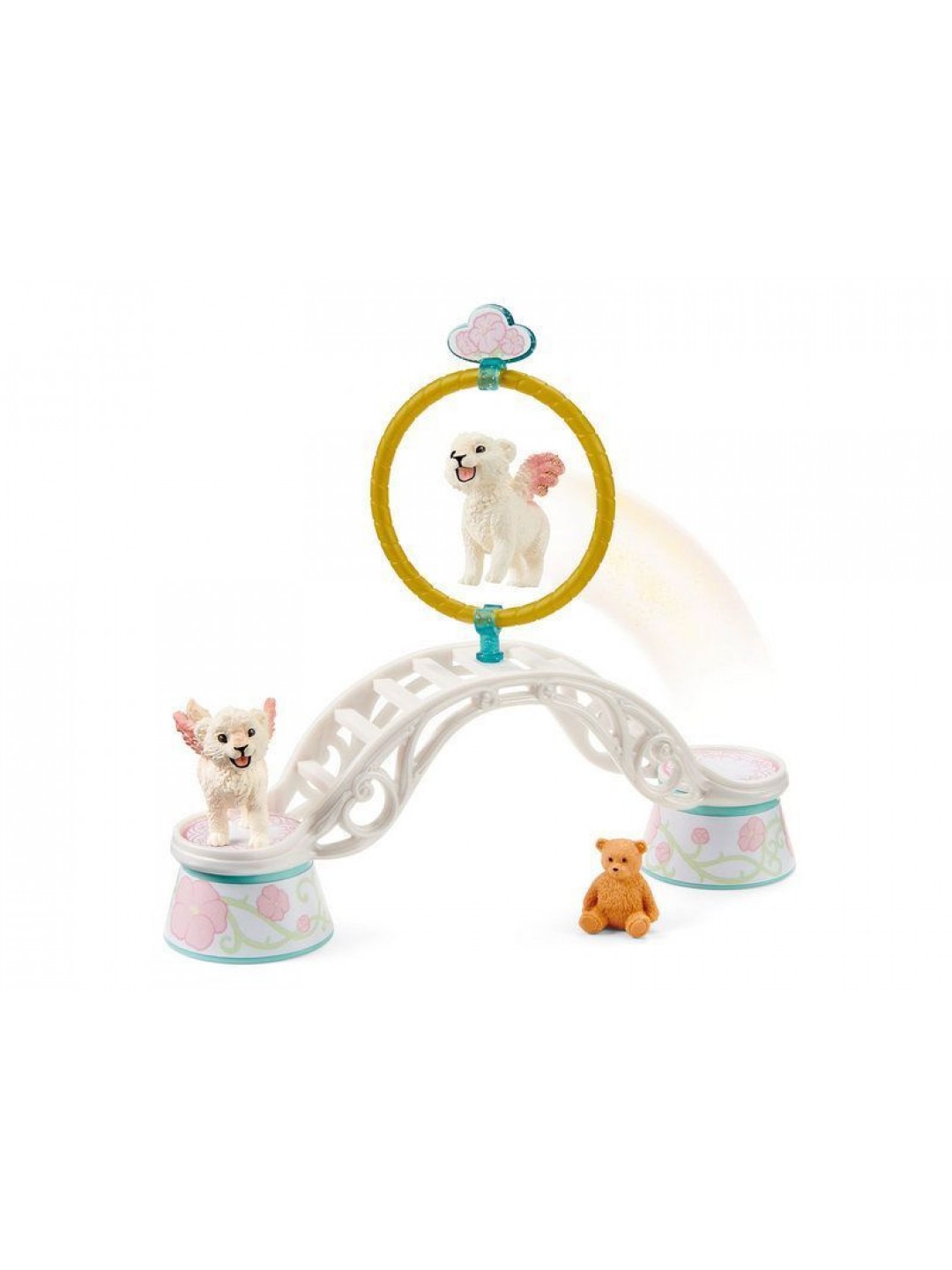 Фигурка Schleich Дрессировка крылатых львят