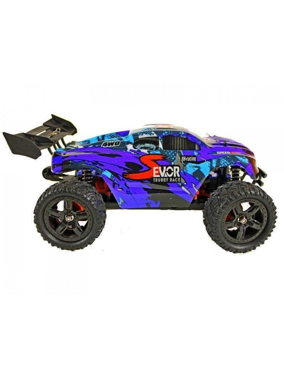 Радиоуправляемая трагги Remo Hobby S EVO-R UPGRADE (синяя) 4WD 2.4G 1/16 RTR