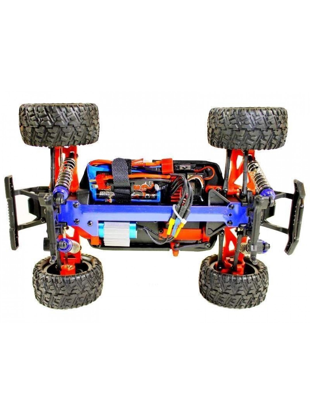Радиоуправляемый монстр Remo Hobby SMAX Brushless UPGRADE (красный) 4WD 2.4G 1/16 RTR
