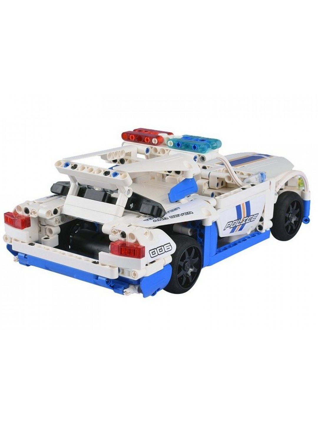 Р/У конструктор CaDA Technic полицейская машина (430 деталей)