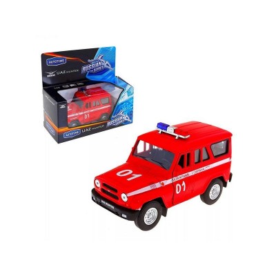 Машина Autotime "UAZ HUNTER" пожарная охрана 1:36