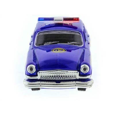 Машина "АВТОПАНОРАМА" инерц. ГАЗ-21 (милиция) 1/43, в/к 14*7*5,5 см