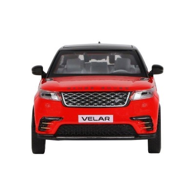 Машина "АВТОПАНОРАМА" Range Rover Velar, красный, 1/32, свет, звук, инерция, в/к 17,5*12,5*6,5