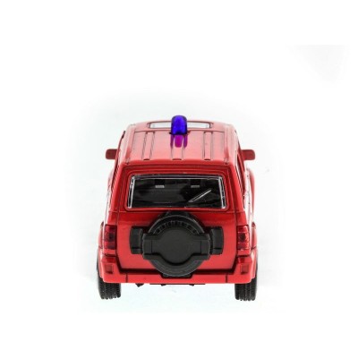 Машина "АВТОПАНОРАМА" инерц. УАЗ Патриот (пожарная) 1/50, в/к 12*7*5,5 см