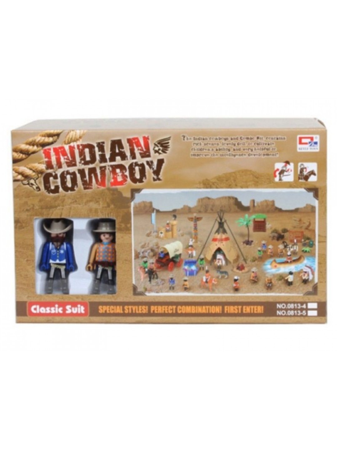 Игровой набор KEYLY TOYS 0813-4 "Ковбои"