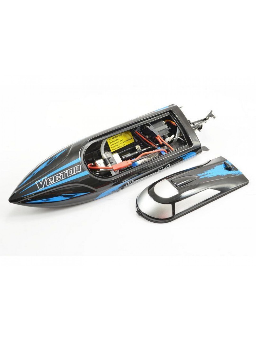 Радиоуправляемый катер Volantex RC Vector 30 черный 2.4G RTR