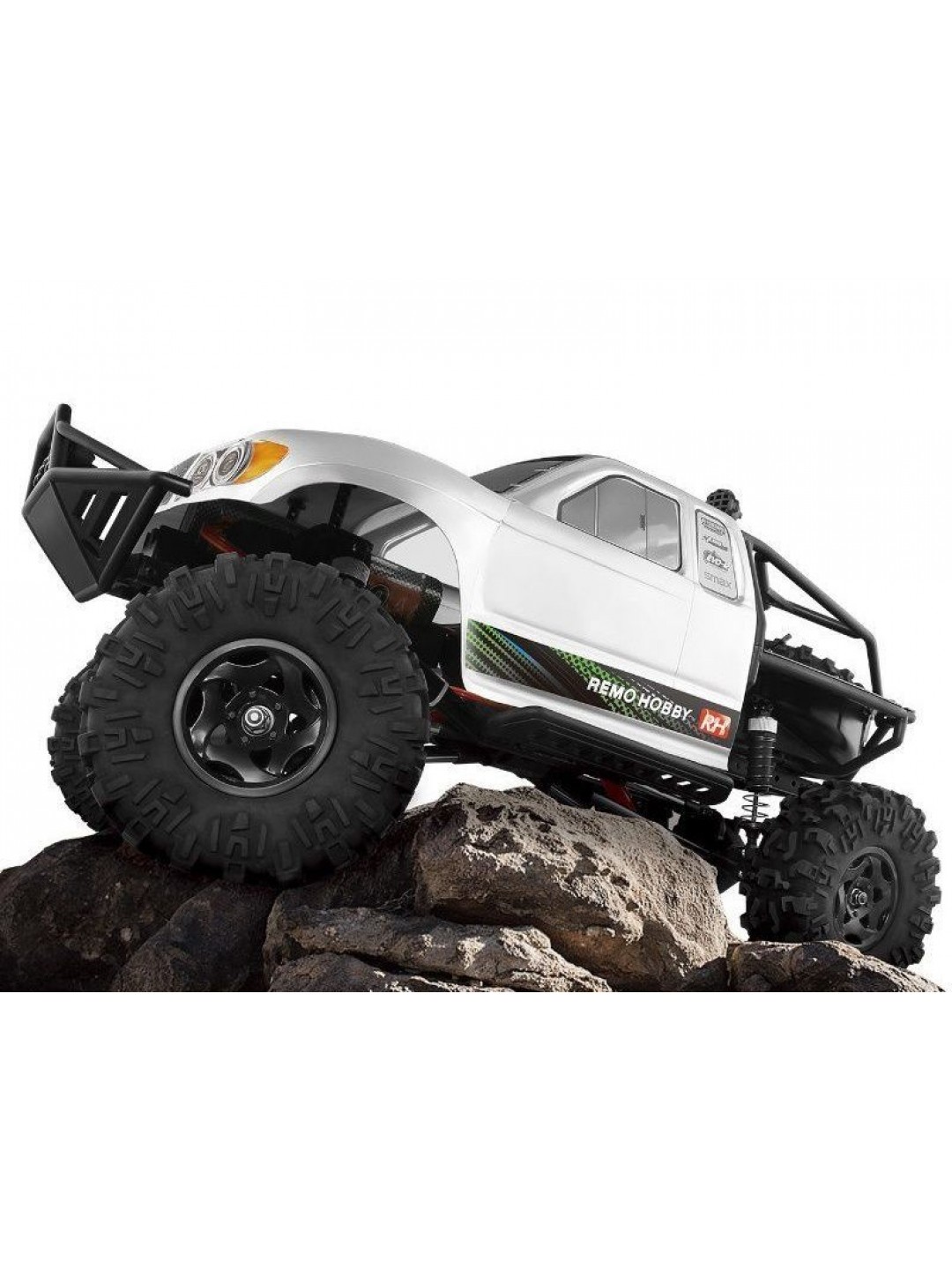 Радиоуправляемый краулер Remo Hobby Trial Rigs Truck (серебристый) 4WD 2.4G 1/10 RTR