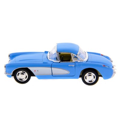 Машина Kinsmart "Chevrolet Corvette 1957" инерция (1/12шт.) 1:34 б/к