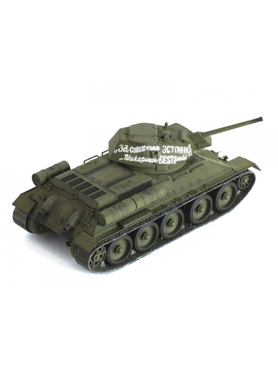 Сборная модель ZVEZDA Советский средний танк Т-34/76 (обр. 1942 г.), подарочный набор, 1/35
