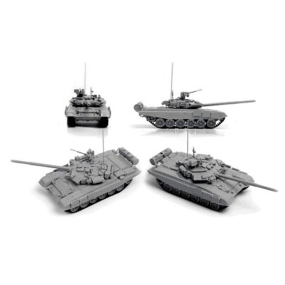 Сборная модель ZVEZDA Российский танк Т-90, подарочный набор, 1/72