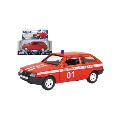 Машина Autotime "LADA 2108" пожарная охрана 1:36