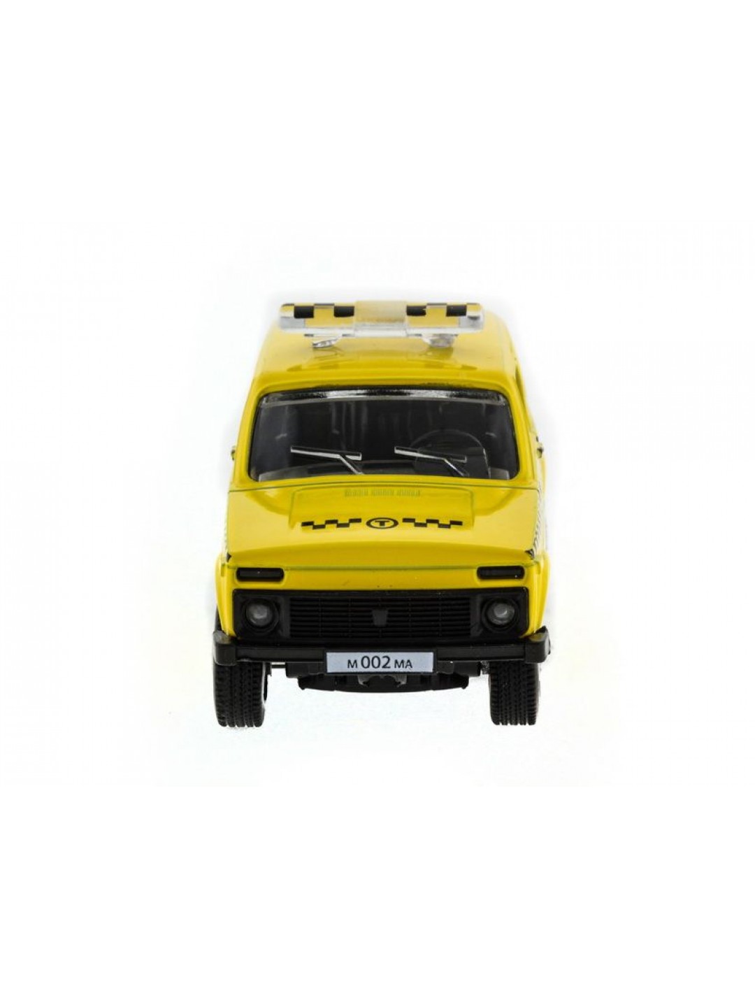 Машина "АВТОПАНОРАМА" инерц. ВАЗ 2121 1/50, в/к 12*7*5,5 см, желтая