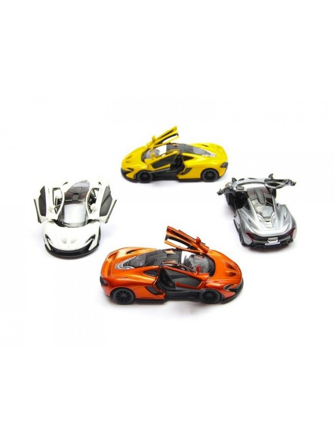 Машина Kinsmart 1:36 McLaren P1 инерция (1/12шт.) б/к