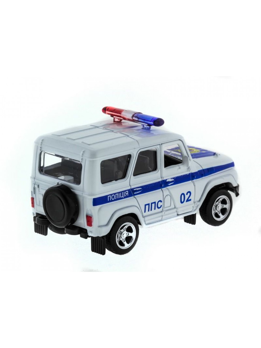 Машина "АВТОПАНОРАМА" инерц. УАЗ (ППС) 1/50, в/к 12*7*5,5 см