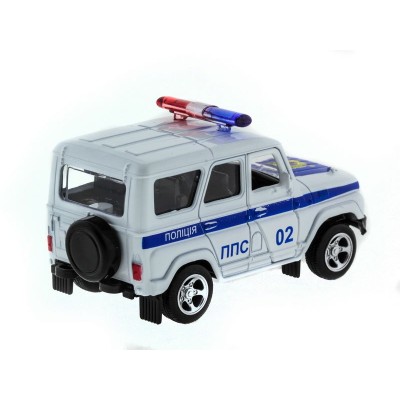 Машина "АВТОПАНОРАМА" инерц. УАЗ (ППС) 1/50, в/к 12*7*5,5 см