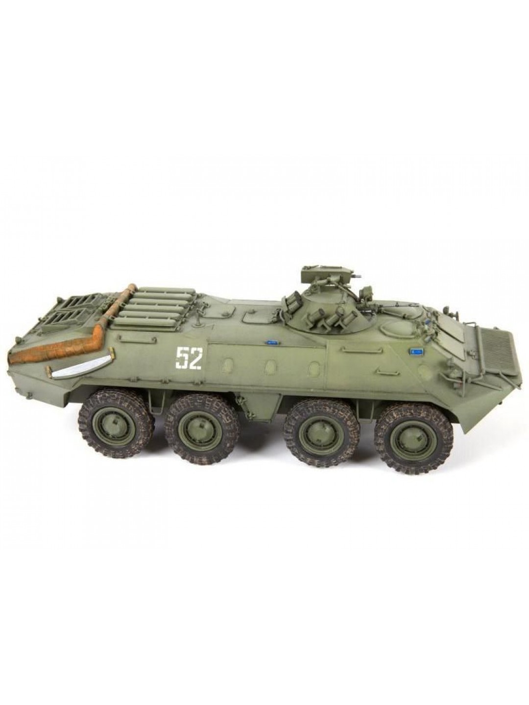 Сборная модель ZVEZDA Российский бронетранспортер БТР-70 с башней МА-7, 1/35