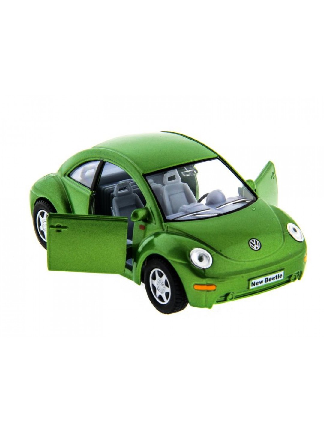 Машина Kinsmart 1:32 Volkswagen New Beetle инерция (1/12шт.)  б/к