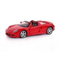 Машина "АВТОПАНОРАМА" Porsche Carrera GT, красный, 1/24, свет, звук, в/к 24,5*12,5*10,5 см Машина "АВТОПАНОРАМА" Porsche Carrera GT, красный, 1/24, свет, звук, в/к 24,5*12,5*10,5 см