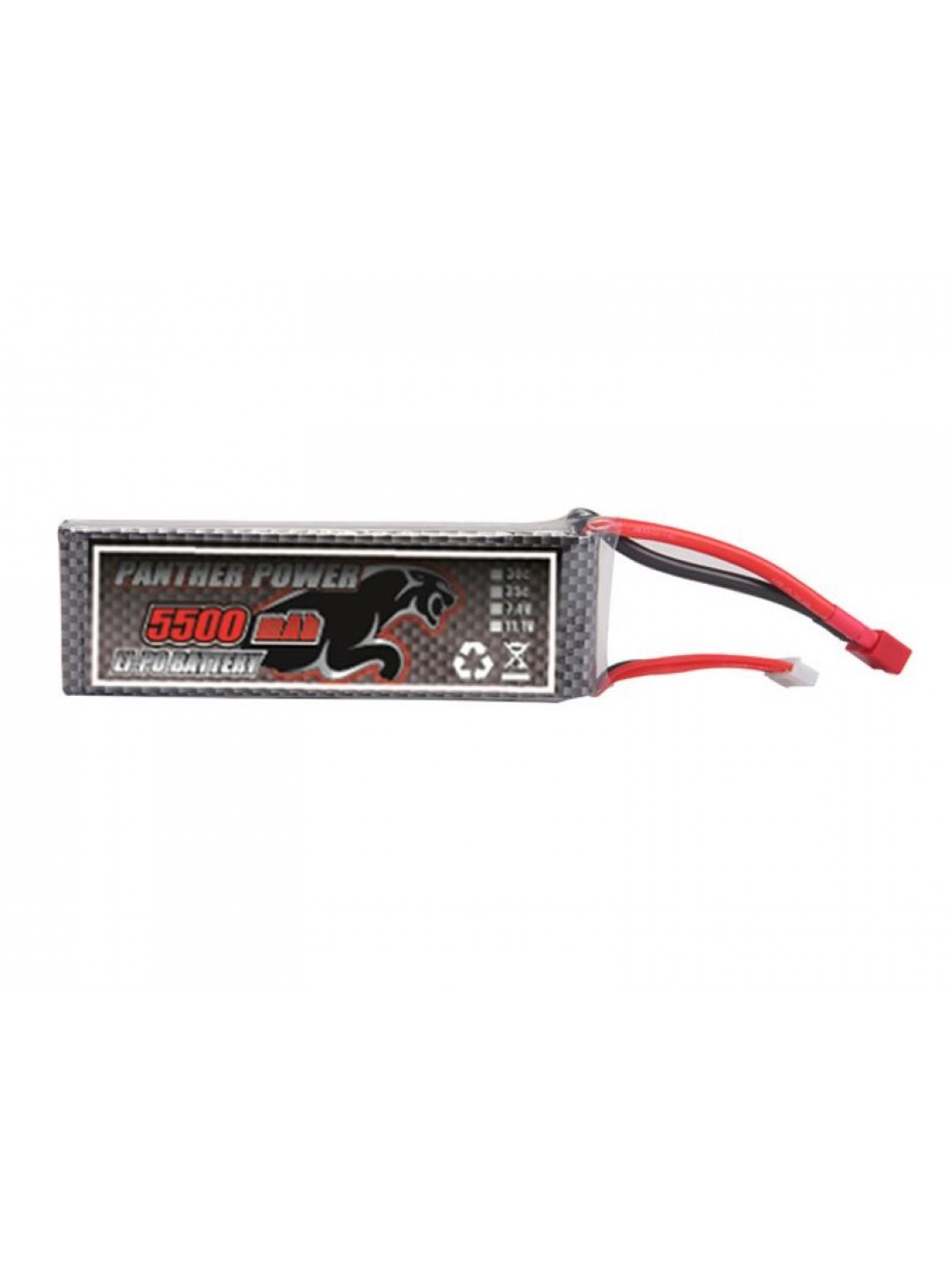 Аккумулятор Li-Po 3300mAh, 7,4V, T-PLUG для Remo Hobby