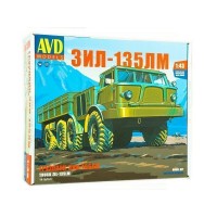 Сборная модель AVD ЗИЛ-135ЛМ бортовой, 1/43 Сборная модель AVD ЗИЛ-135ЛМ бортовой, 1/43
