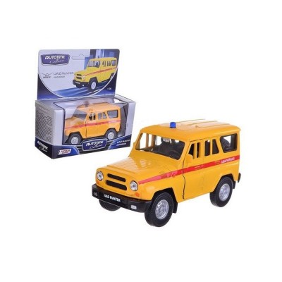 Машина Autotime "UAZ HUNTER" аварийная 1:36