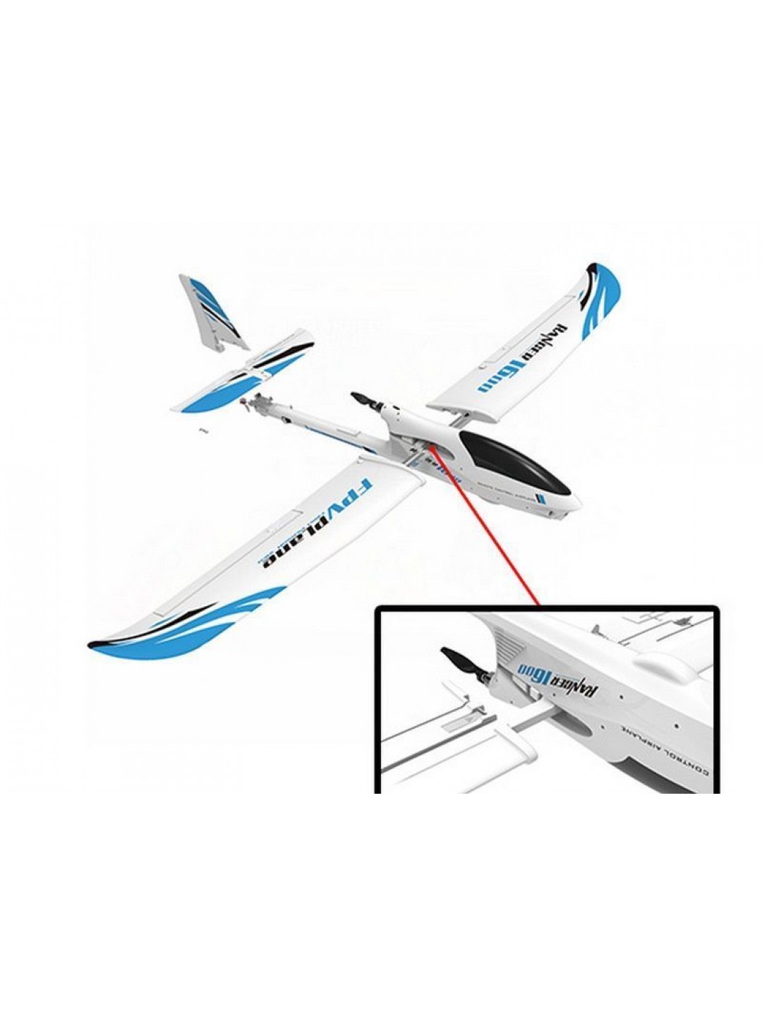 Радиоуправляемый планер Volantex RC Ranger 1600мм KIT