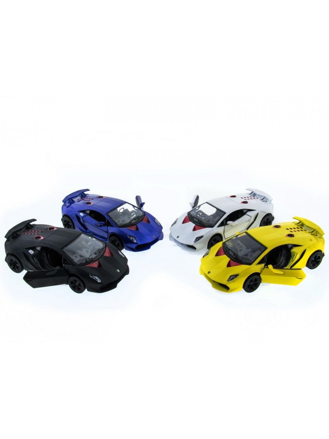 Машина Kinsmart 1:40 Lamborghini Sesto Elemento инерция (1/12шт) б/к