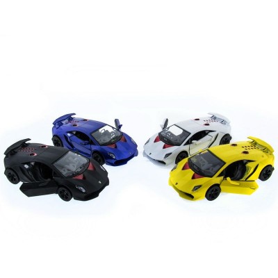 Машина Kinsmart 1:40 Lamborghini Sesto Elemento инерция (1/12шт) б/к
