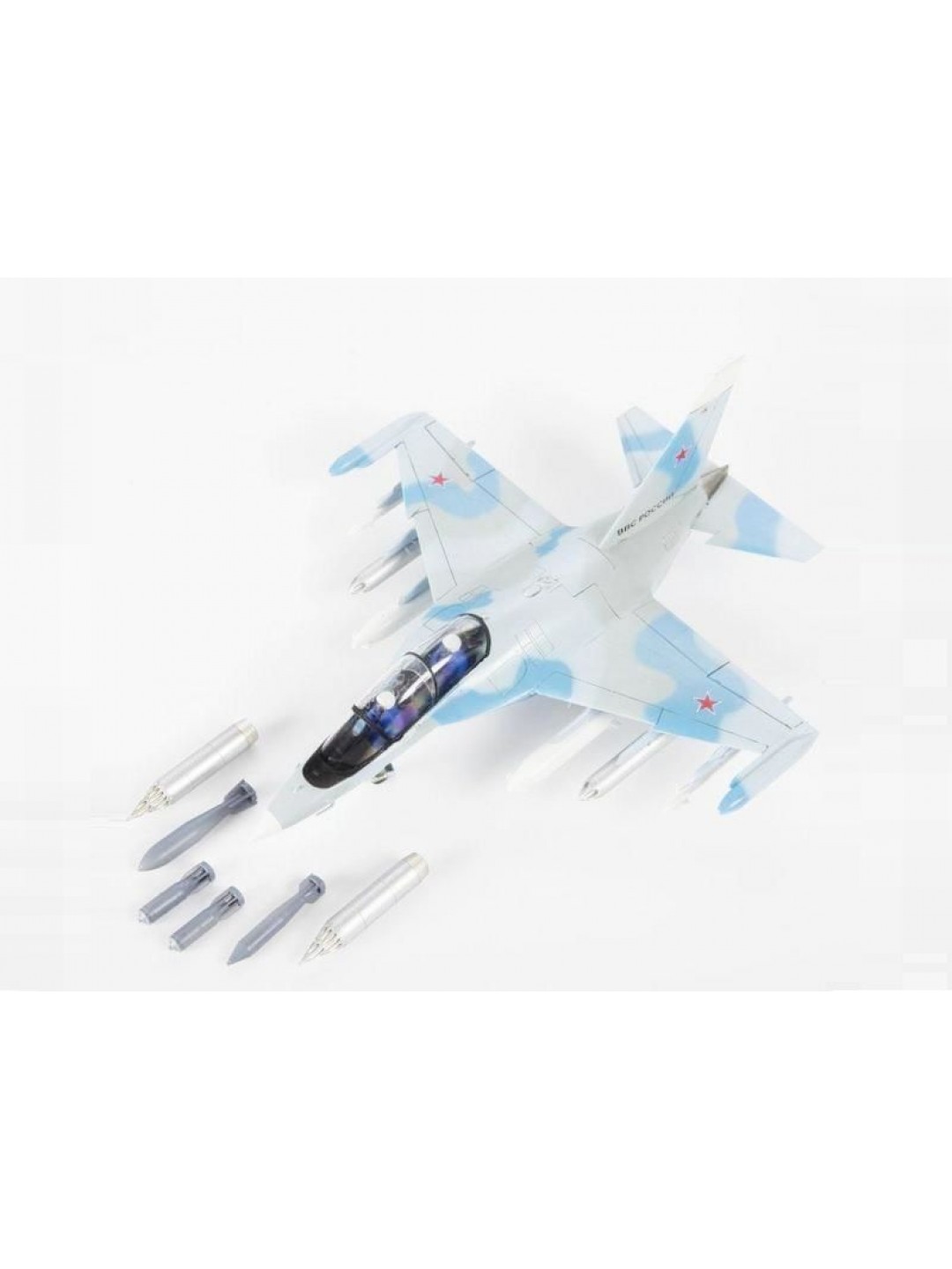 Сборная модель ZVEZDA Российский учебно-боевой самолет Як-130, 1/72