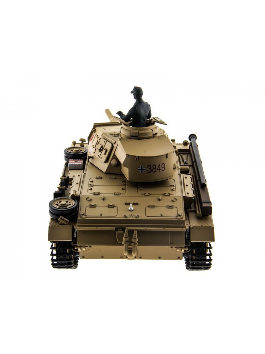 Р/У танк Heng Long 1/16 Panzerkampfwagen III (Германия) 2.4G RTR PRO песочный