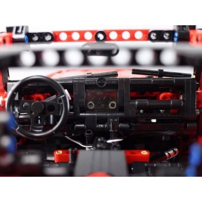 Радиоуправляемый конструктор CADA deTech Jeep Wrangler (1941 деталь)