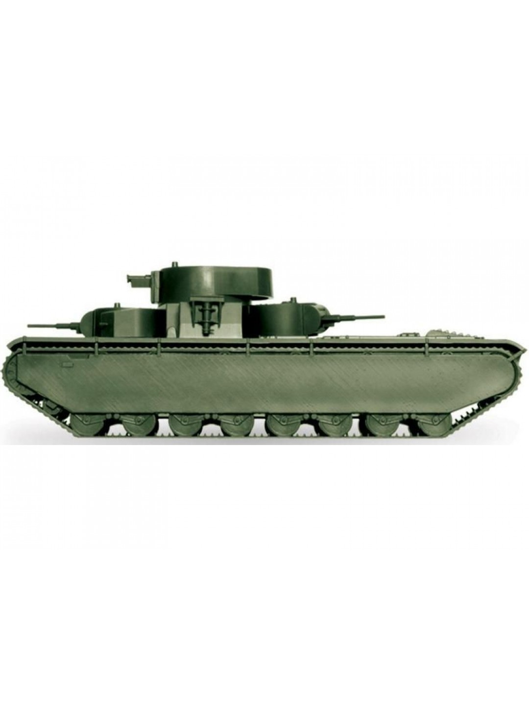 Сборная модель ZVEZDA Советский тяжелый танк Т-35, 1/100