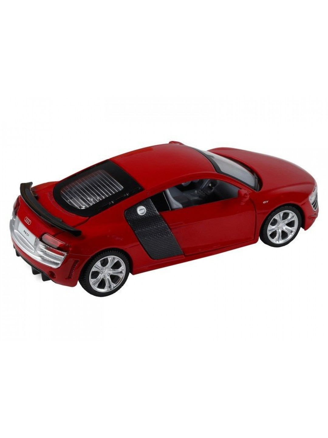 Машина "АВТОПАНОРАМА" Audi R8 GT, красный, 1/32, свет, звук, инерция, в/к 17,5*13,5*9 см