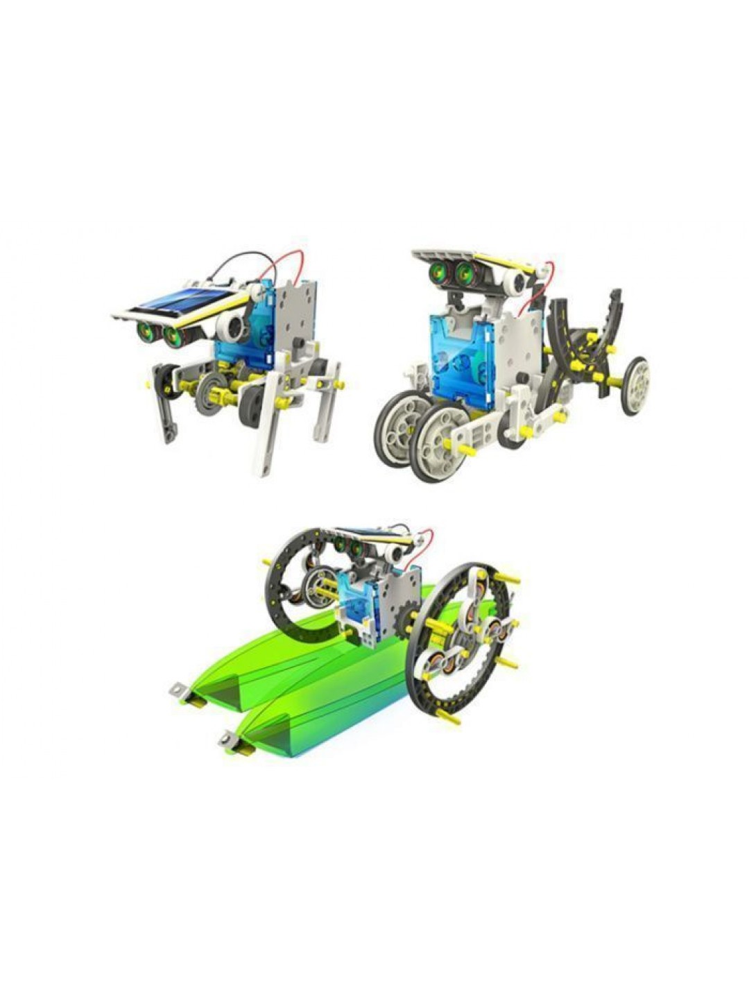 Конструктор на солнечных батареях Cute Sunlight Solar Robot 13 в 1
