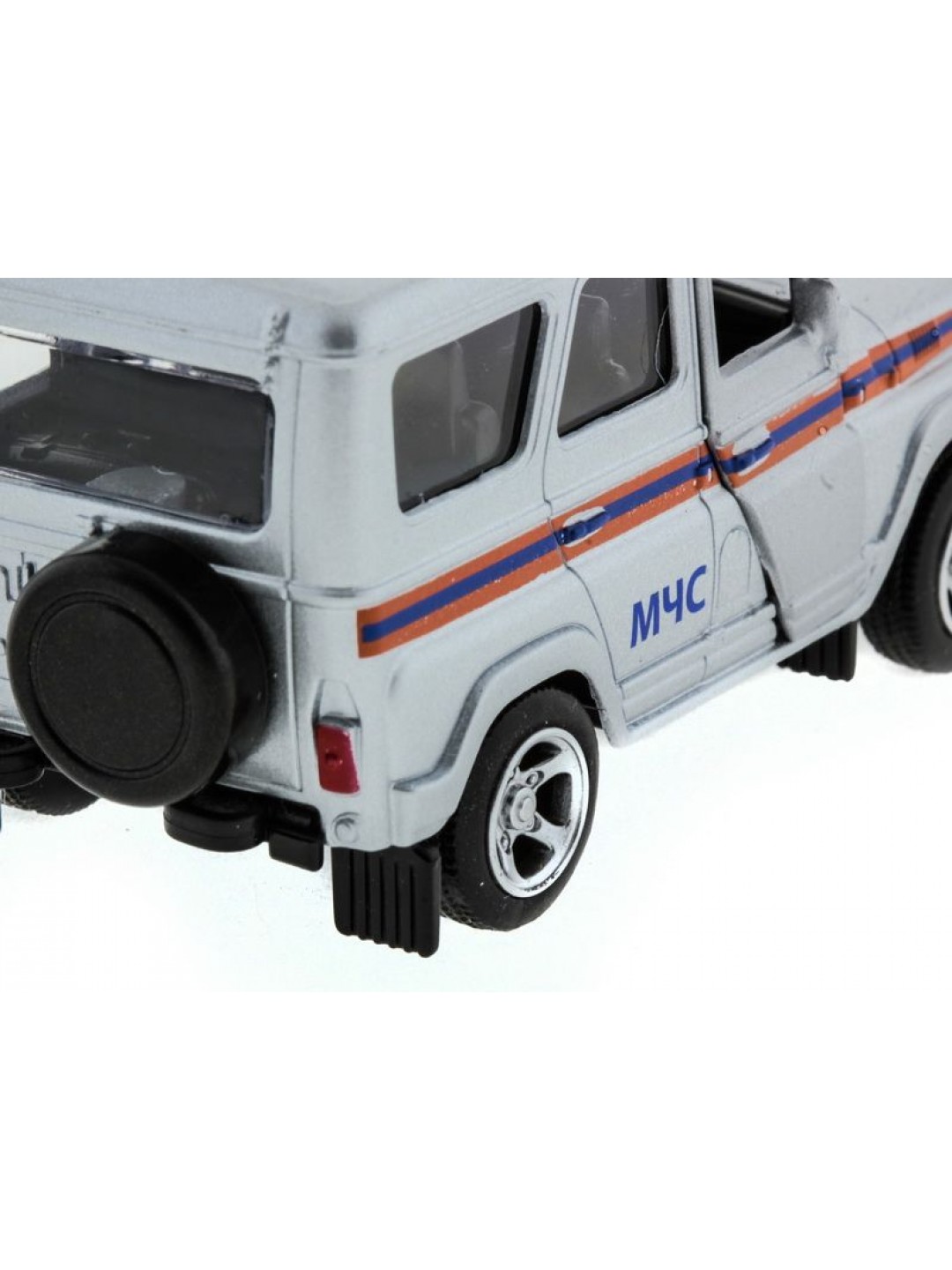 Машина "АВТОПАНОРАМА" инерц. УАЗ-469 (МЧС) 1/50, в/к 12*7*5,5 см