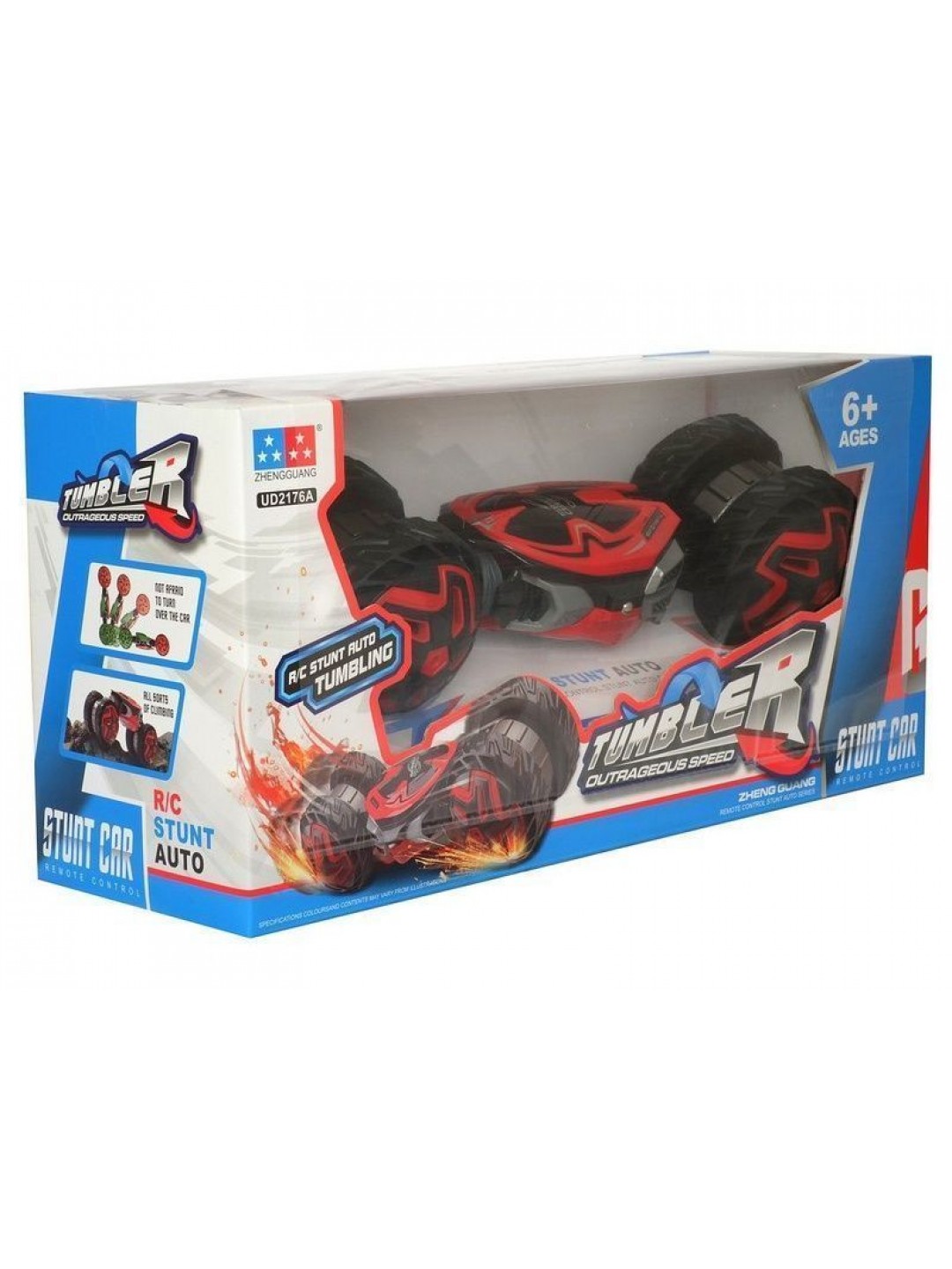 Радиоуправляемый внедорожник-трансформер Zhengguang TUMBLER 2.4G 1/12 RTR  (оранжевый)+ Ni-Cd и З/У