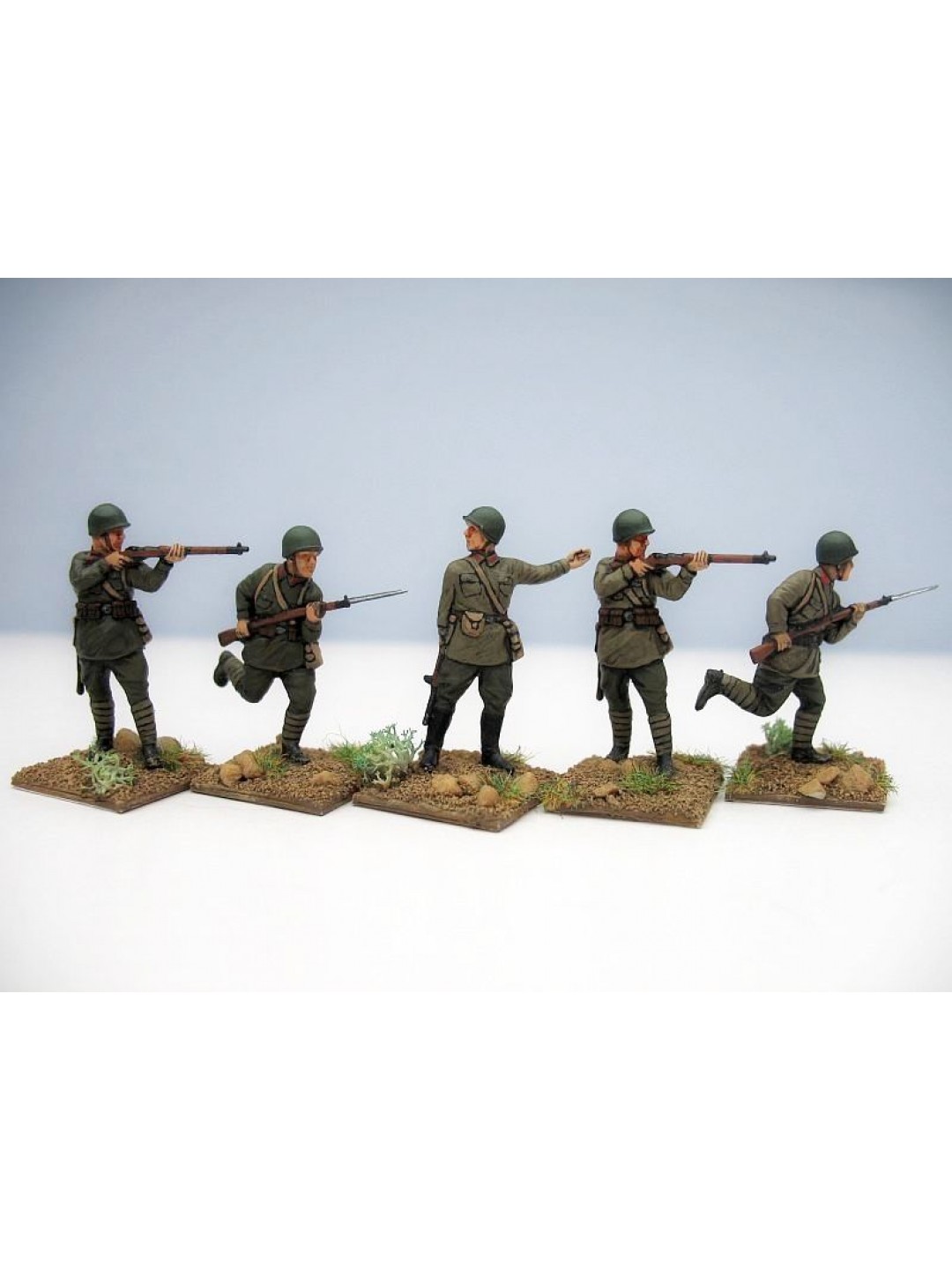 Сборные солдатики ZVEZDA Советская пехота 1941-43гг., 1/72