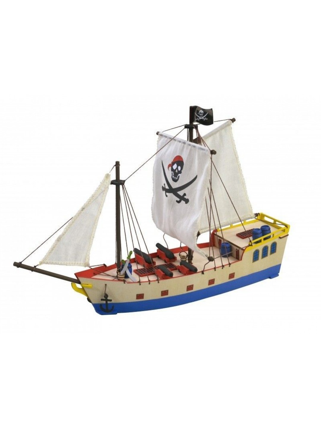 Собранная деревянная модель корабля Artesania Latina PIRATE SHIP BUILT