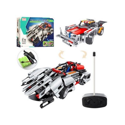 Р/У конструктор Qihui Mechanical Master 2 в 1 Спорткары (326 деталей)