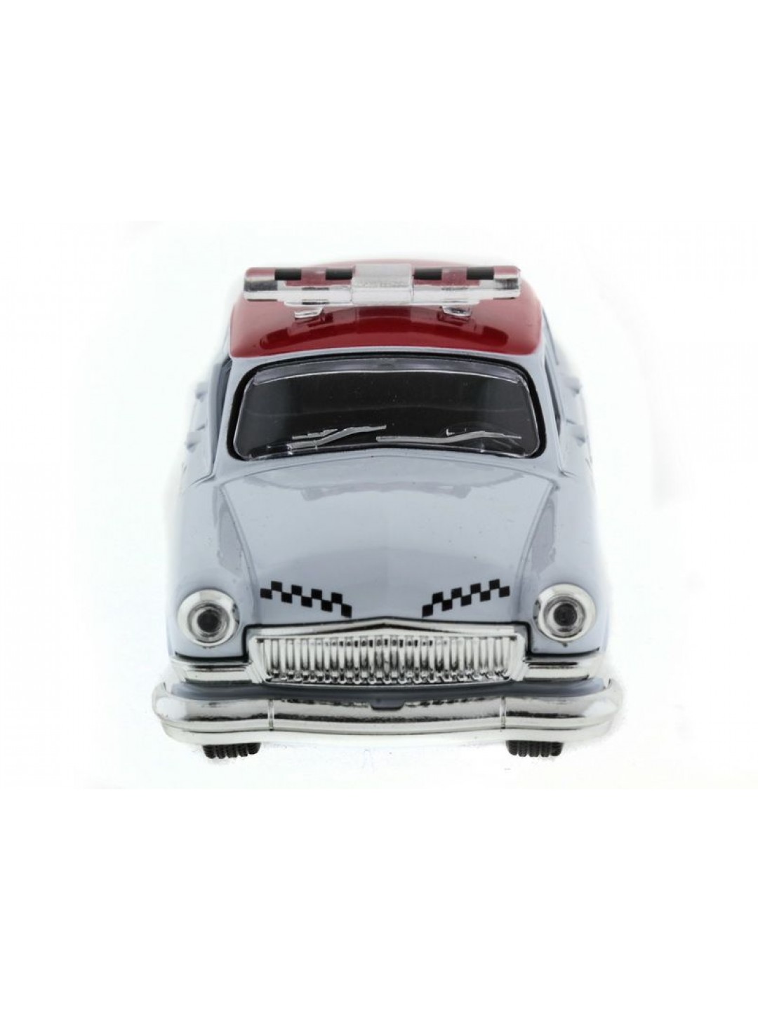 Машина "АВТОПАНОРАМА" инерц.ГАЗ-21 (такси) 1/43, в/к 14*7*5,5 см
