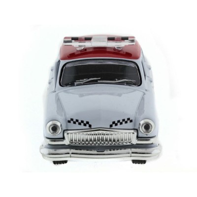 Машина "АВТОПАНОРАМА" инерц.ГАЗ-21 (такси) 1/43, в/к 14*7*5,5 см