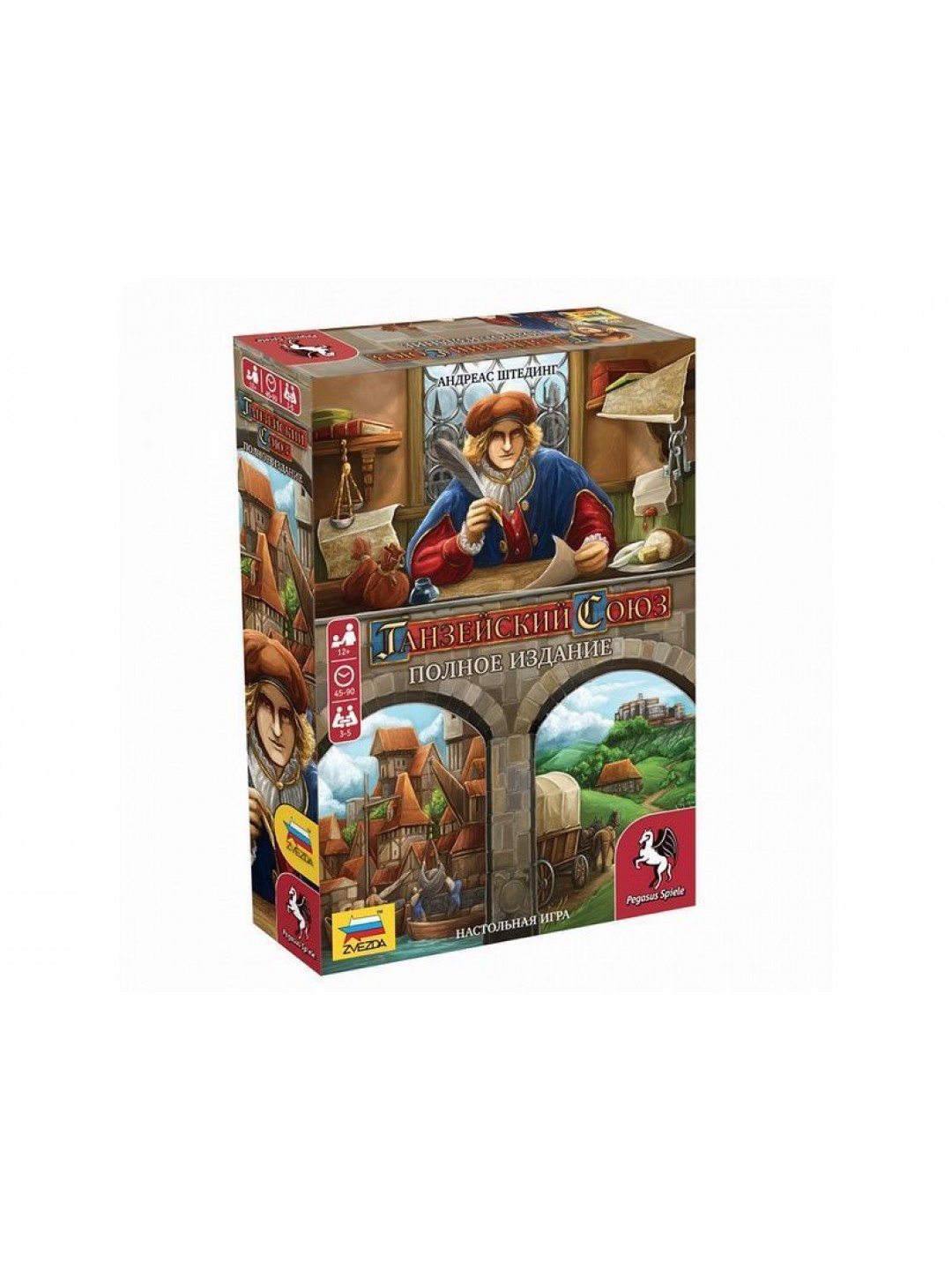 Настольная игра ZVEZDA Ганзейский союз, семейная