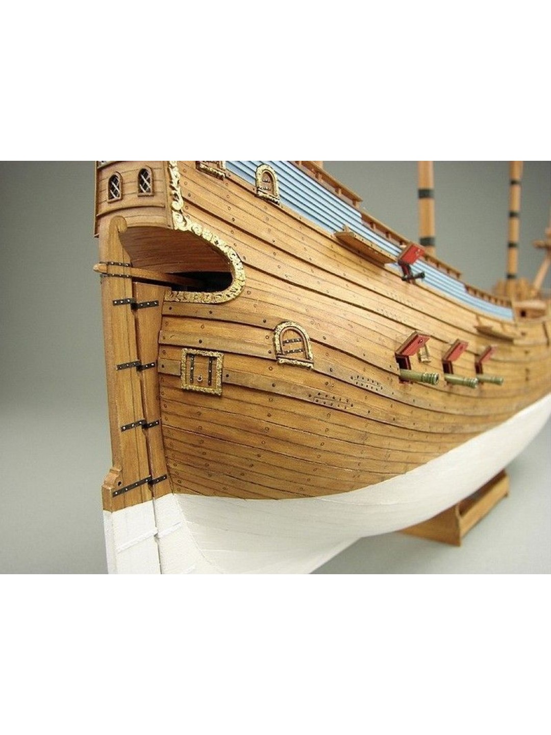 Сборная картонная модель Shipyard флейт Schwarzer Rabe (№39), 1/96