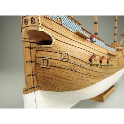 Сборная картонная модель Shipyard флейт Schwarzer Rabe (№39), 1/96