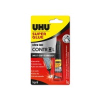 КЛЕЙ УНИВЕРСАЛЬНЫЙ UHU SUPER GLUE CONTROL 3Г БЛИСТЕР КЛЕЙ УНИВЕРСАЛЬНЫЙ UHU SUPER GLUE CONTROL 3Г БЛИСТЕР