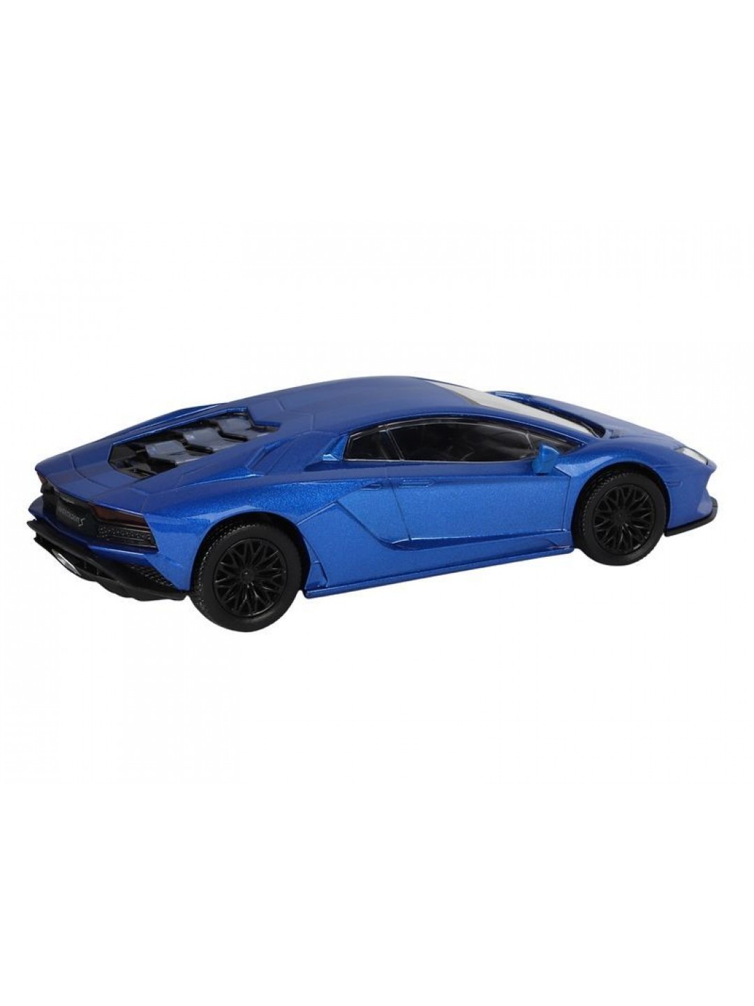 Машина "АВТОПАНОРАМА" Lamborghini Aventador S Coupe, синий, 1/32, свет, звук, в/к 17,5*12,5*6,5 см