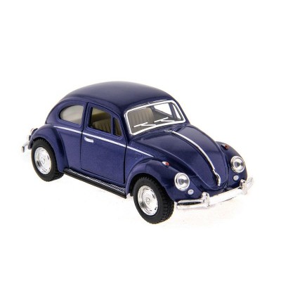 Машина Kinsmart "Volkswagen Classical Beetle" инерция (1/12шт.) 1:32 б/к