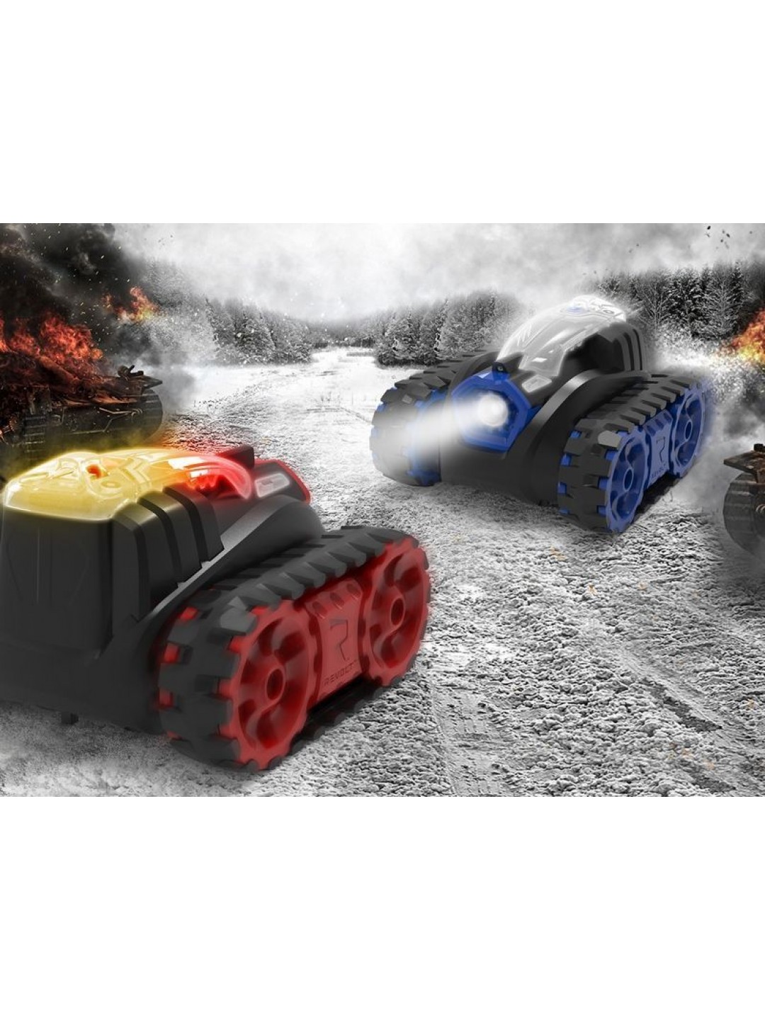 Радиоуправляемый танковый бой Revolt TG1004T